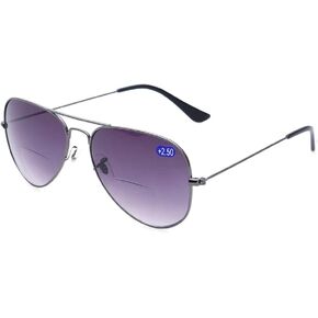 Bifocal Sunglasses With Readers Gradient Lens UV400 Reading Glasses