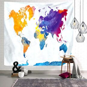 native gear Indian tapestry Art Wall Hanging Bedroom Floor Large Macrame Landscape interior Design Poster Banner Beach Rug Area Rug Carpet 60" x 60" (E1)