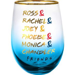 Spoontiques Friends Stemless Glass