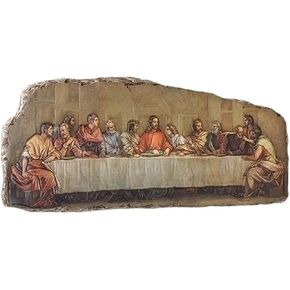 Joseph's Studio by Roman, Panels & Plaques Collection, 7.75"H THE LAST SUPPER PLAQUE, Home Décor, Devout Gift, Prayerful Inspiration (1x10x7)