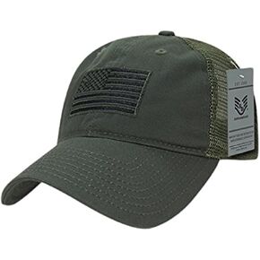 Rapiddominance Relaxed Trucker USA Tonal Flag Cap