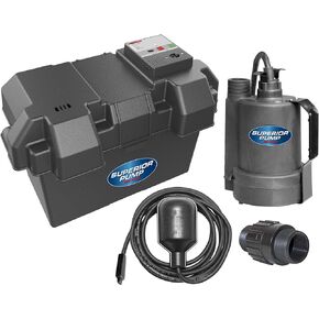 Superior Pump 92941 Superior Emergency Pump System Battery Backup Sump