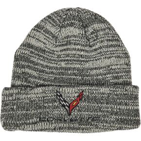 C8 Corvette Next Generation Heathered Beanie - Officially Licensed Chevrolet Headwear