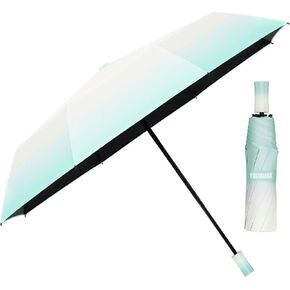 Yoobure Small Mini Umbrella with Case Light Compact Design Perfect for Travel Lightweight Portable Parasol Outdoor Sun&Rain Umbrellas