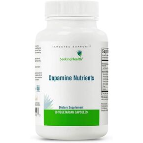 Seeking Health Dopamine Nutrients, Energy Support, Antioxidant Support, Vegetarian (60 Capsules)