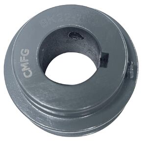 BK25-5/8 v Belt Pulley, 2.65'' inch OD, 5/8 Inch Bore,Cast Iron Material, BK Single Groove Mechanical v-Belt Pulleys for "4L" or "A" and "5L" or "B" Belts
