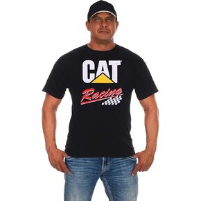 تي شيرت Throwback Jeff Burton CAT Racing Nascar للرجال