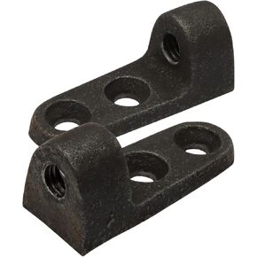 10 Packs Industrial Side Beam Rod Connector, 3/8''-16 Beam Connector, Max Load 250 lbs, Malleable Iron (3/8''-16)