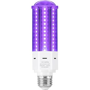 Lee Lighting Blacklight Bulb, 12W LED UV Ultraviolet Blacklight AC90-265V