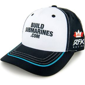 Brad Keselowski 2024 BuildSubmarines Uniform Pit Hat Black/White