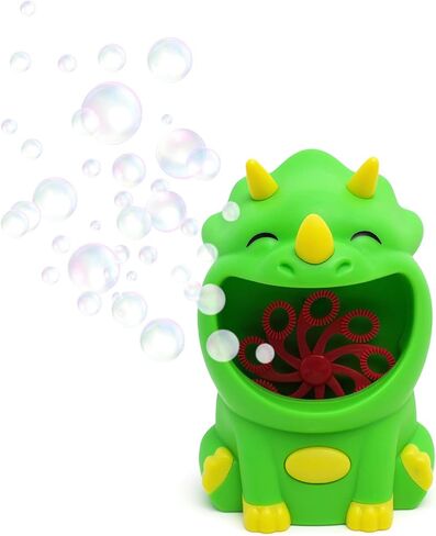 Good Banana Unicorn Bubble Machine, Cordless Automatic Bubble Maker, Blower for Kids, 2 Bottles of Solution, Indoor and Outdoor Play, Backyard, Patio, Bath Time, Big Billows of Colorful Bubbles in Kuwait