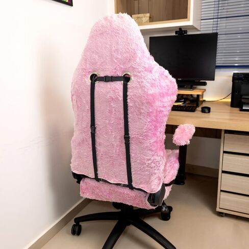 D. Vieira Têxtil & Decor Gamer Chair Cover Slipcover Seat Cover Arm Cover Green Blue Pink White Black Velvet in Saudi Arabia