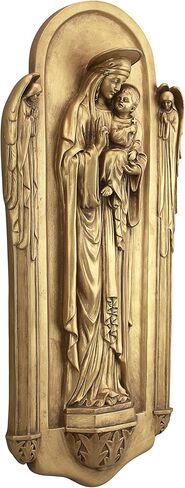 منحوتة جدارية من تصميم توسكانو إيل فيرجن بينيديتو دي تورينو، ذهبية in Kuwait