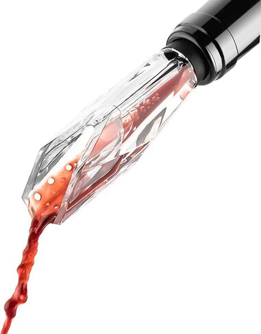 D&Slifei Wine Aerator Pourer Spout with Unique Aeration Device Enhances Flavors Wine with Smoother Finish, Best Gift for Wine Lovers and Sommeliers in Saudi Arabia