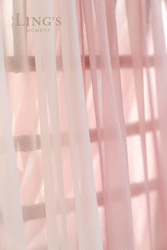 Ling's Moment Sheer Chiffon Like NudeTablecloth & Burnt Orange Table Runner Set for 4/6ft Chiffon Table Runner for Wedding Reception Head/Fall Sweetheart Table Decoration(9x10ft, Terracotta & Nude) in Kuwait