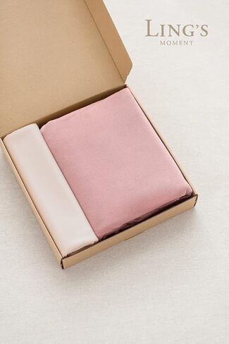 Ling's Moment Sheer Chiffon Like NudeTablecloth & Burnt Orange Table Runner Set for 4/6ft Chiffon Table Runner for Wedding Reception Head/Fall Sweetheart Table Decoration(9x10ft, Terracotta & Nude) in Kuwait