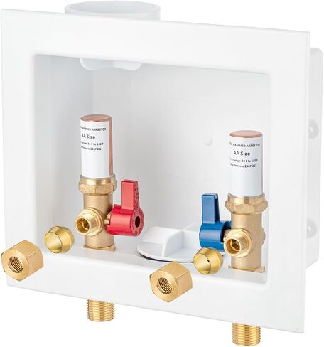 Faucet Outlet Box Crimp PEX-B, Inlet 1/2 inch PEX-B F1807 Crimp Barb x Outlet 3/8 inch Compression LI-SLTH-520 in Saudi Arabia
