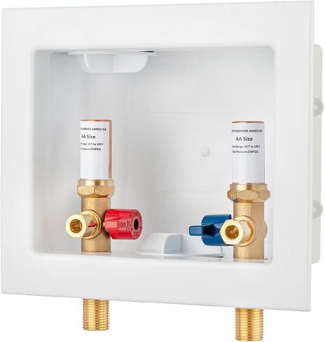 Faucet Outlet Box Crimp PEX-B, Inlet 1/2 inch PEX-B F1807 Crimp Barb x Outlet 3/8 inch Compression LI-SLTH-520 in Saudi Arabia