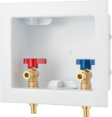 Faucet Outlet Box Crimp PEX-B, Inlet 1/2 inch PEX-B F1807 Crimp Barb x Outlet 3/8 inch Compression LI-SLTH-520 in Saudi Arabia