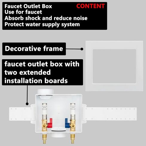 Faucet Outlet Box Crimp PEX-B, Inlet 1/2 inch PEX-B F1807 Crimp Barb x Outlet 3/8 inch Compression LI-SLTH-520 in Kuwait