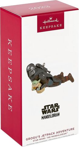 Hallmark Keepsake Christmas Ornament, Star Wars: The Mandalorian Grogu, Gifts for Star Wars Fans in Saudi Arabia