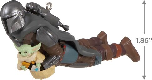Hallmark Keepsake Christmas Ornament, Star Wars: The Mandalorian Grogu, Gifts for Star Wars Fans in Saudi Arabia