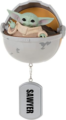 Hallmark Keepsake Christmas Ornament, Star Wars: The Mandalorian Grogu, Gifts for Star Wars Fans in Saudi Arabia