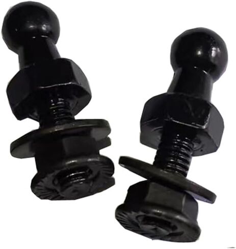 10 مللي متر M8 الكرة مسمار تصاعد الكرة مسامير البراغي ل الدعامات الغاز رفع يدعم الكرة المنتهية بونيه المناسب ، حزمة 4 in Kuwait