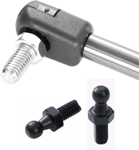 10 مللي متر M8 الكرة مسمار تصاعد الكرة مسامير البراغي ل الدعامات الغاز رفع يدعم الكرة المنتهية بونيه المناسب ، حزمة 4 in Kuwait