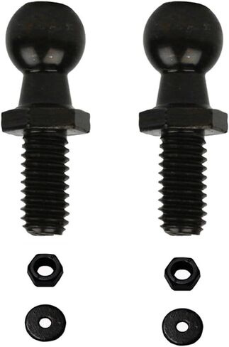 10 مللي متر M8 الكرة مسمار تصاعد الكرة مسامير البراغي ل الدعامات الغاز رفع يدعم الكرة المنتهية بونيه المناسب ، حزمة 4 in Kuwait