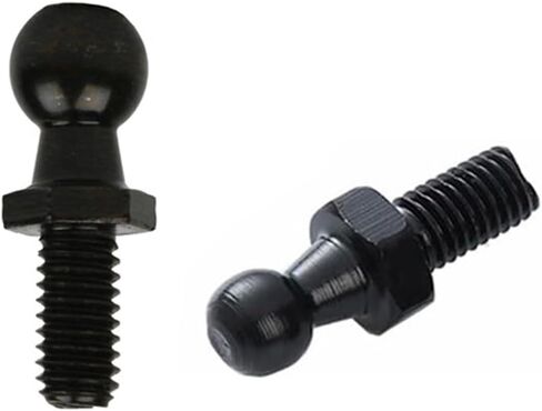 10 مللي متر M8 الكرة مسمار تصاعد الكرة مسامير البراغي ل الدعامات الغاز رفع يدعم الكرة المنتهية بونيه المناسب ، حزمة 4 in Kuwait