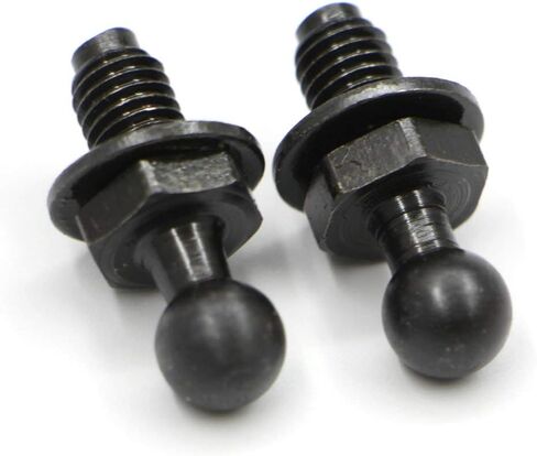 10 مللي متر M8 الكرة مسمار تصاعد الكرة مسامير البراغي ل الدعامات الغاز رفع يدعم الكرة المنتهية بونيه المناسب ، حزمة 4 in Kuwait