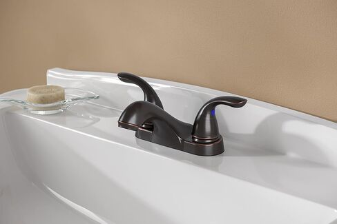 Pfister LG142800Y Pfirst Series Single Control 4" Centerset Bathroom Faucet in Tuscan Bronze in Saudi Arabia