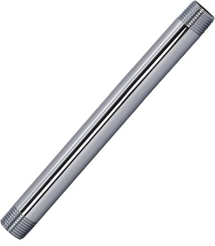 Westbrass D12108-26 ½" x 8" حلمة أنبوب نحاسي IPS، كروم مصقول in Kuwait