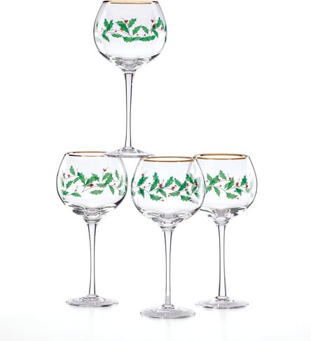 Lenox 856101 Holiday 4-Piece Wine Glass Set in Saudi Arabia