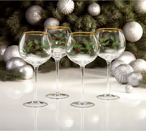 Lenox 856101 Holiday 4-Piece Wine Glass Set in Saudi Arabia