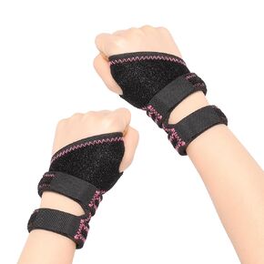 1 Pair Wrist Brace for TFCC Tears, Adjustable Wrist Brace for Triangular Fibrocartilage Complex Injury, One Size fits most for Left and Right Wrists(Blue)