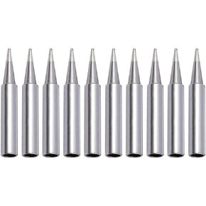 10 PCS 900M-T-2.4D Soldering Iron Tips Replacement Solder Tips Kit Compatible with Hakko, Radio Shack, Atten, Quick, Aoyue, Yihua, Vastar Soldering Station, Welding Equipment & Accessories