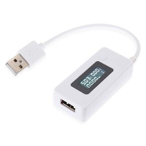 USB Volatage/Amps Power Meter, Digital Tester Multimeter Test Speed of Charger, Cables, Computer, Power Bank