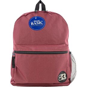 BAZIC 1030 Basic Backpack, Black, 16"