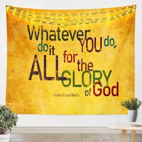 Feelyou Kids Vintage Tapestry Abstract Words Wall Hanging for Boys Children Teens Bedroom Decor Modern Wall Blanket Black Wall Art Small 51"x59"