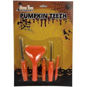 Rocky Mountain Goods Pumpkin Carving Kit - Full Pumpkin Carving Tools Set with Knives, Sculpting Tool, Stencil Marker, Scooper, Tracer - For Kids, Adults, Toddlers