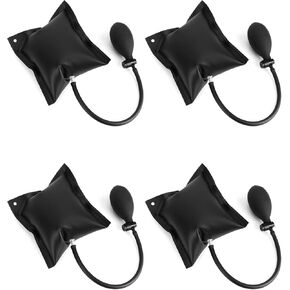 QWORK Air Wedge Pump Wedge, 4 Pack Inflatable Lifting Cushion for Door Window Installation and Car Repair