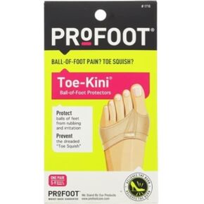 ProFoot Toe-Kini Ball-of-Foot Protectors, 5-9 1 pr(Pack of 5)