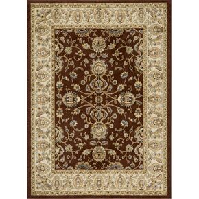 Home Dynamix Optimum Maoz Area Rug 5'2" x7'2", Traditional Floral Beige/Burgundy/Cream