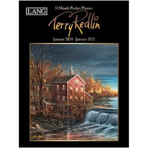 LANG Terry Redlin 2025 Monthly Pocket Planner (25991003183)