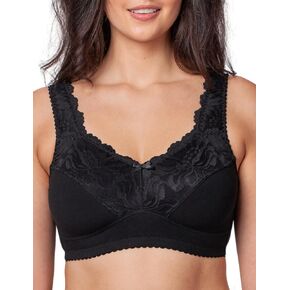 Cotton Plus Size Bras for Women Amelia - Minimizer No Underwire - Ideal for Sport - Comfortable Brasieres