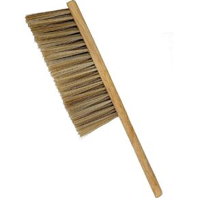 Rattleware Durable 11" Counter Brush - Solid Wood Handle, Horsehair Bristles & Static-Fre - Ideal for Home & Commercial Use