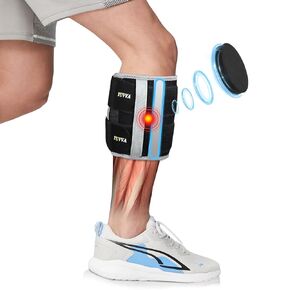 Sciatica Pain Relief Devices Brace, Sciatica Ease Nerve Knee Brace for Sciatic Pain Relief with Wider Massage Pads, Calf Brace With Dual Support Targeted Compression for Sciatic Pain Hip