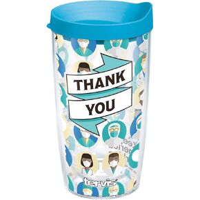 Tervis Healthcare Salute Insulated Tumbler 16oz Clear